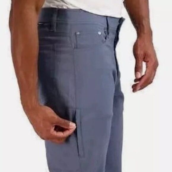 GERRY Venture Hiking Work Commuter Tech Pant 40x34 Cargo Utility Blue Grey 3 NWT - Picture 13 of 14